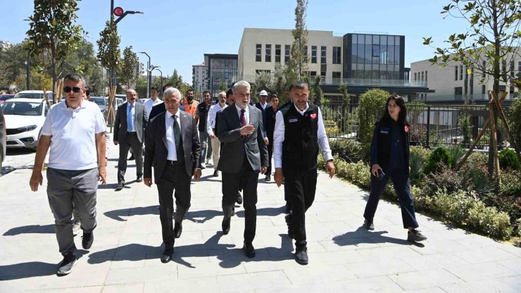 Başkan Görgel: "Tüm kurumlarımızla büyük bir koordinasyon içerisinde çalışıyoruz"