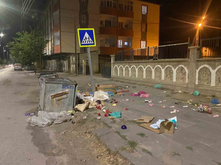 Patnos’un güzelliğine gölge düşüren görüntüler