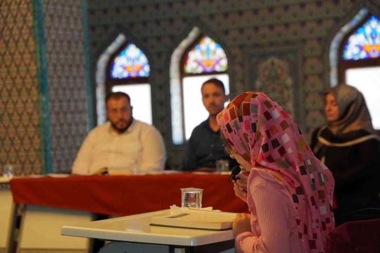 Zonguldak’ta Yaz Kur’an Kursu öğrencileri yarıştı
