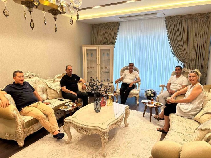 Milletvekili Bünyamin Bozgeyik’ten gazeteci Ali Babat’a ’geçmiş olsun’ ziyareti