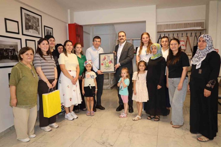 Kaymakam Battal, SODAM kursiyerleriyle kahvaltıda buluştu