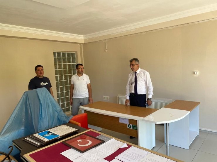 İlçe Milli Eğitim Müdürü Uğurlu, Söke Fen Lisesi’nde incelemelerde bulundu