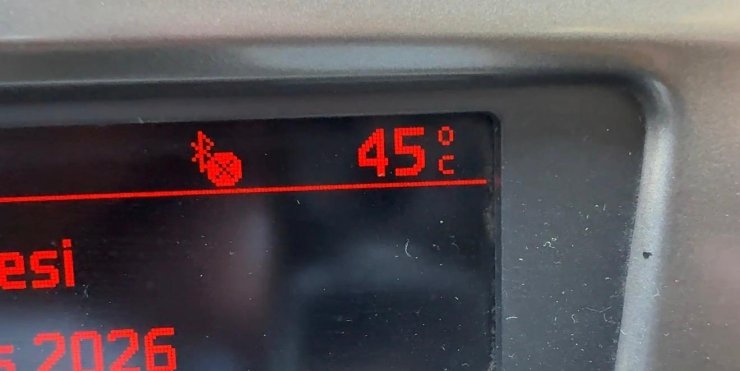 Diyarbakır’da termometre 45 dereceyi gösterdi