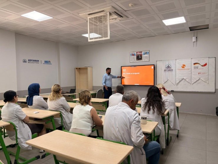 Adıyaman Belediyesi personeline eğitim ve mentörlük desteği