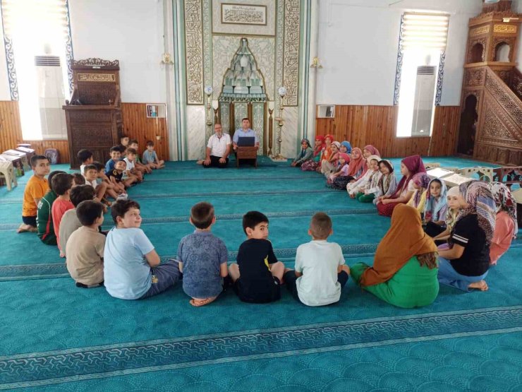 Bozdoğan’da yaz Kur’an kursu öğrencilerine bilinçlendirme seminerleri