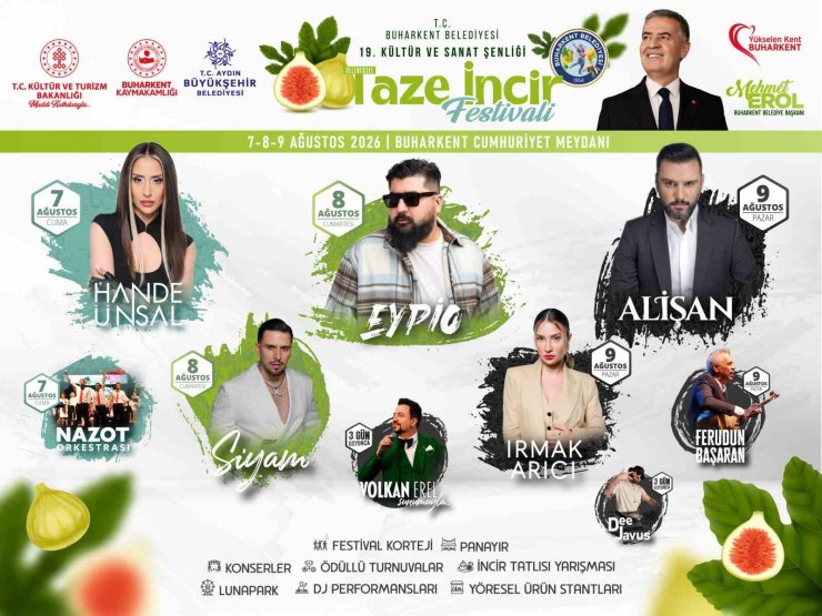 Türkiye’nin ilk ve tek taze İncir Festivali için geri sayım başladı