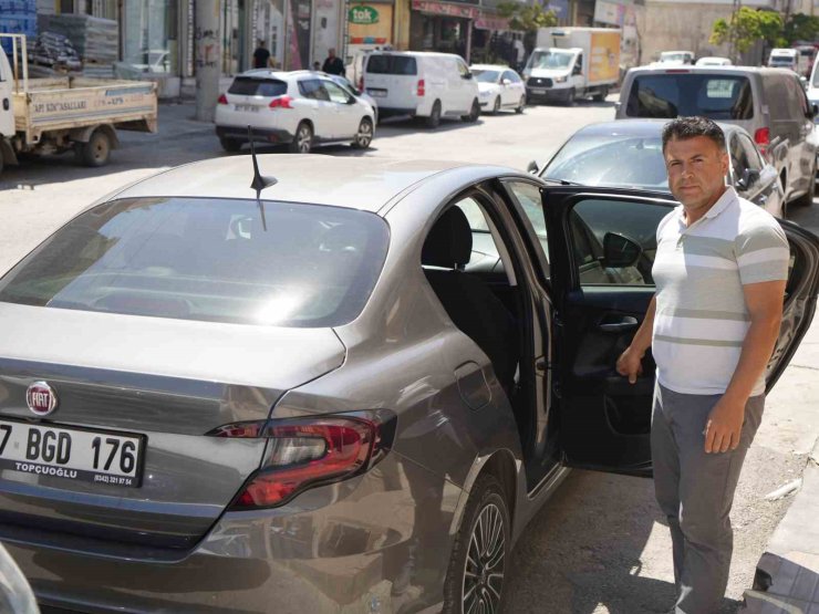 Sıfır aldığı Tofaş Fiat marka araç boyalı ve hasarlı çıktı