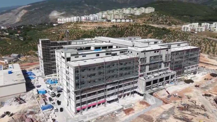 İskenderun’a 600 yataklı modern devlet hastanesi yükseliyor
