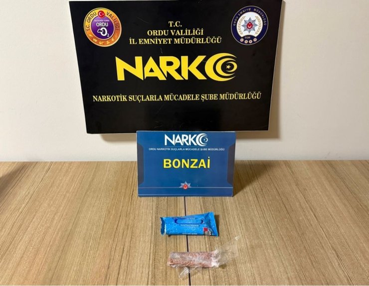 Ordu’da uyuşturucu operasyonlarında 2 tutuklama