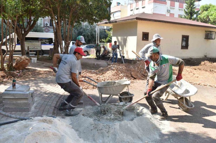 Yükseliş’in parkı daha güvenli ve konforlu hale geliyor