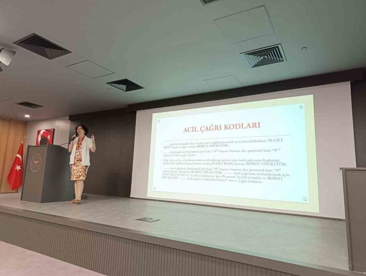 Aydın Şehir Hastanesi’nde iki günlük kalite eğitimi tamamlandı
