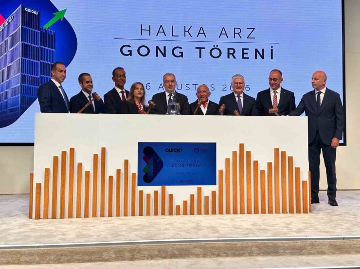 Borsa İstanbul’da gong, Quick Sigorta için çaldı