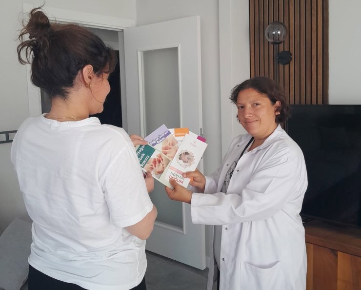 Düzce’de son 3 ayındaki gebelere evde sağlık desteği