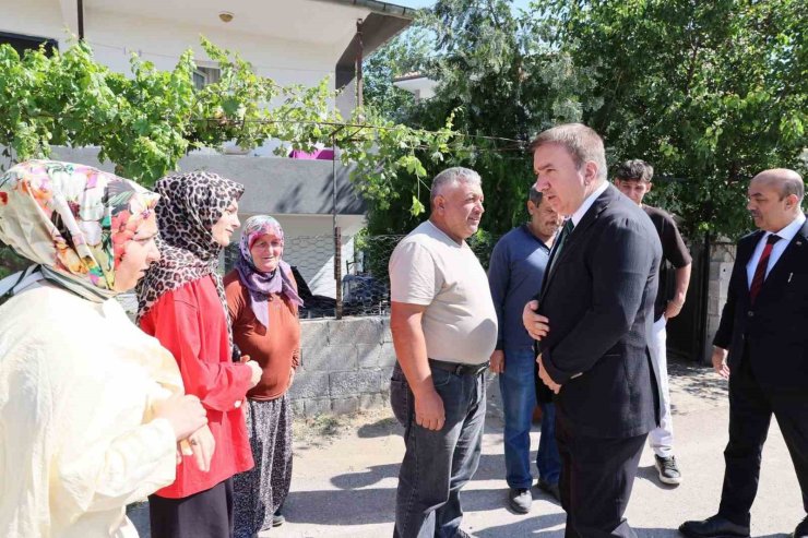 Vali Aydoğdu: "Devletimiz şehit ailelerinin her zaman yanında"