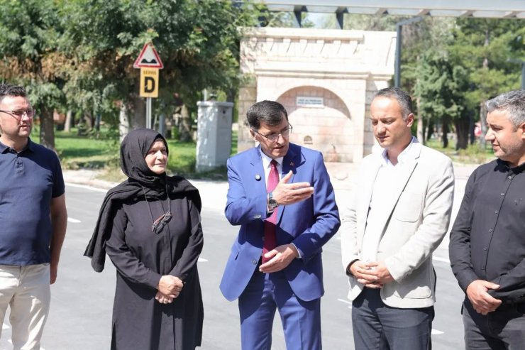 Kütahya Belediye Başkanı Kahveci, Maltepe Mahallesi’nde incelemelerde bulundu
