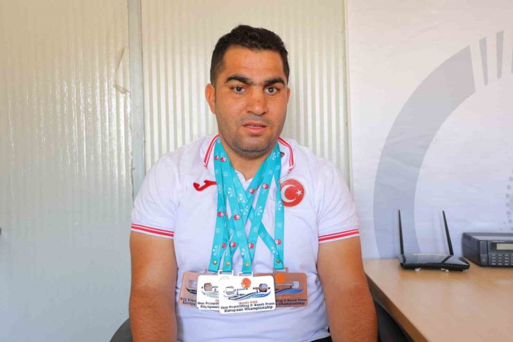 Kahramanmaraşlı görme engelli sporcu Avrupa Şampiyonası’ndan 4 madalyayla döndü