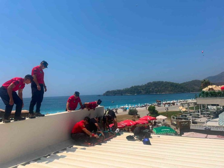 Fethiye’de yamaç paraşütü kazası: 2 kişi yaralandı