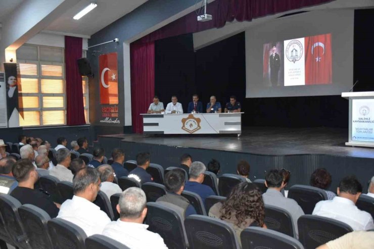 Salihli’de muhtarlara yangın riskine karşı kritik uyarılar
