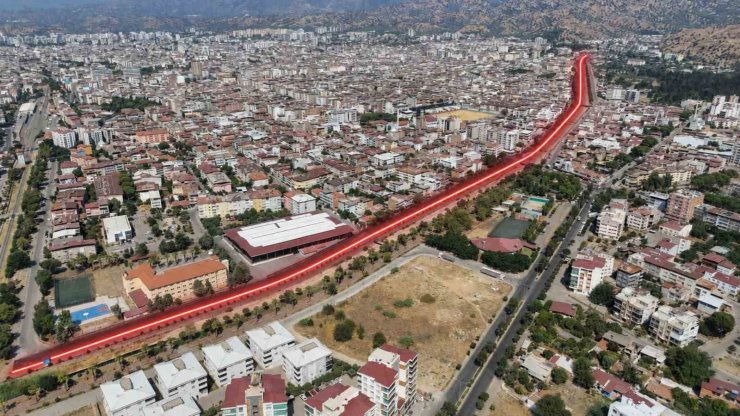 Nazilli 372 sokaktaki 10 bin metrekarelik asfalt çalışması tamamlandı