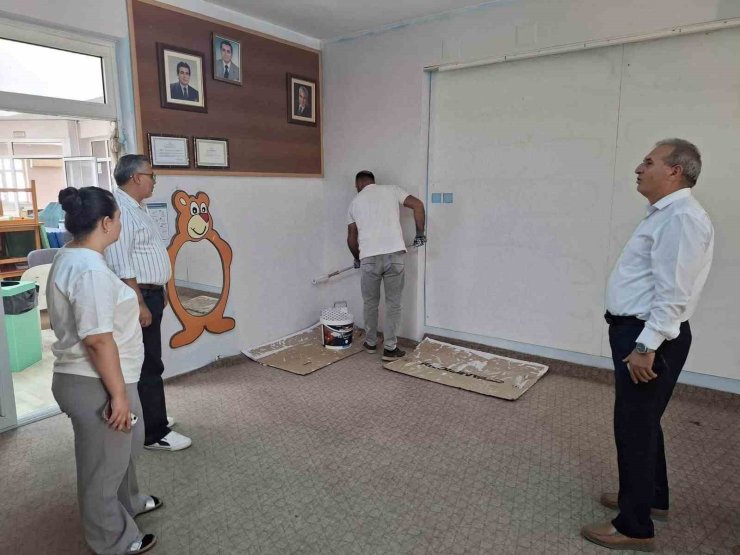 Sarıgöl’de okullar yeni eğitim yılına hazırlanıyor