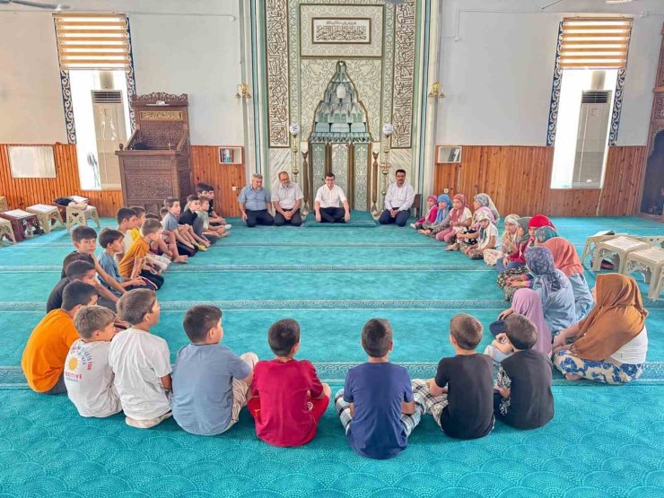 Kaymakam Sözen, eğitim çalışmalarını yerinde inceledi