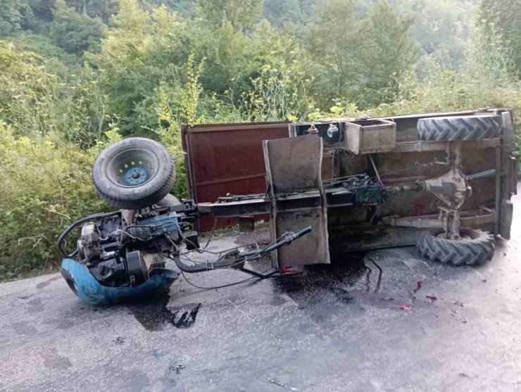 Kastamonu’da ’pat-pat’ kazası: 1 yaralı