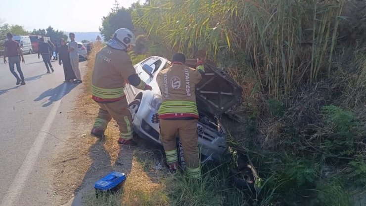 Kırıkhan’da trafik kazası: 1 yaralı