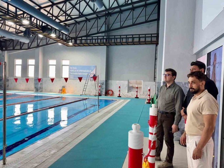 Bozdoğan Kaymakamı Sözen, spor tesisleri ve orman işletmelerini inceledi