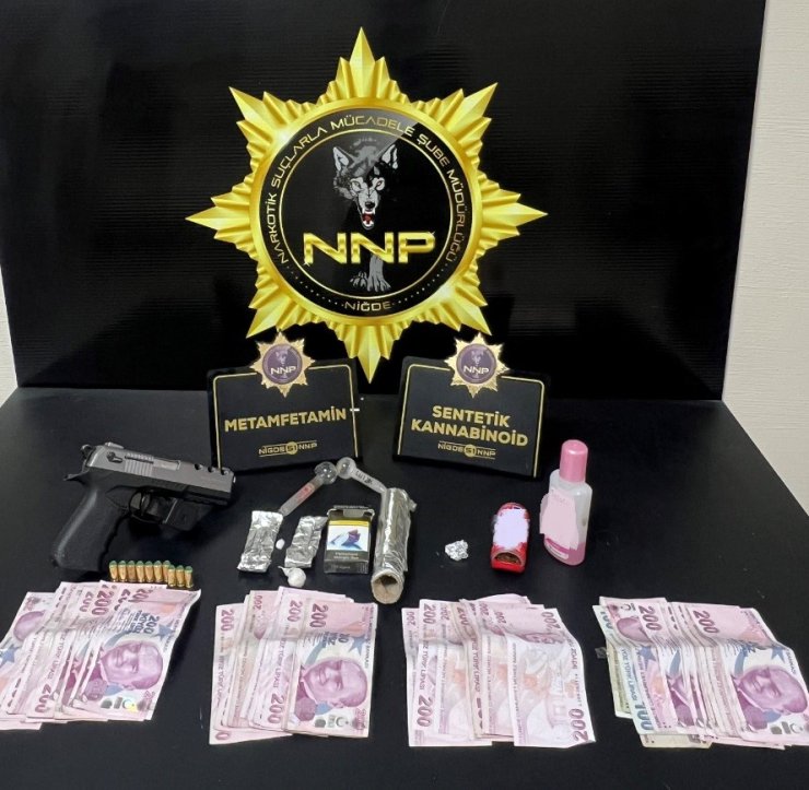 Niğde’de narkotik operasyonu: 2 tutuklama
