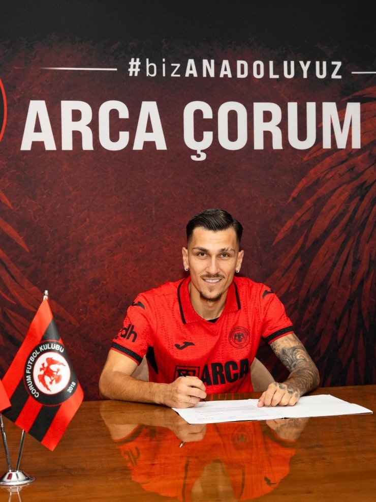 Çorum FK, Alexandros Kyziridis’i renklerine bağladı