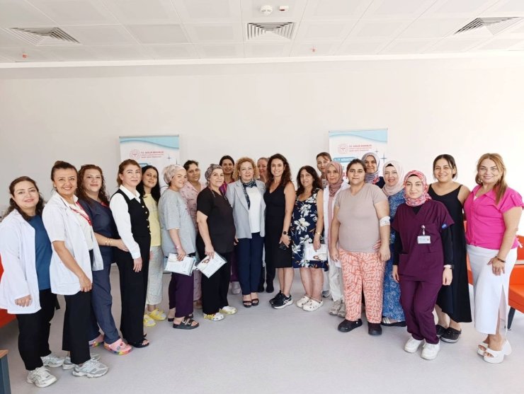 Aydın Şehir Hastanesi’nde anne ve bebek sağlığı için anlamlı buluşma