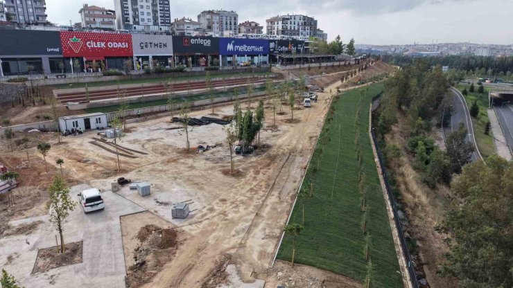 Çayırova’da park ve yeşil alanlar yenileniyor