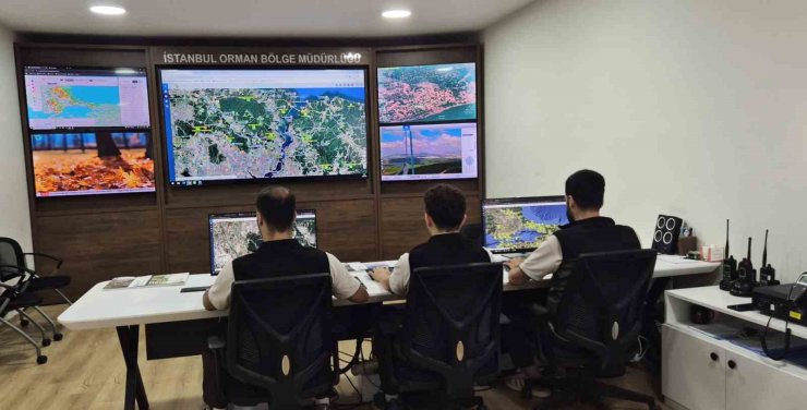 Mega kentin akciğerleri İstanbul Yangın Koordinasyon Merkezine emanet, merkezde yapay zeka da kullanılıyor