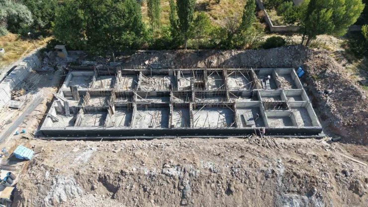 Bünyan’da hükümet konağı yapım çalışmaları sürüyor