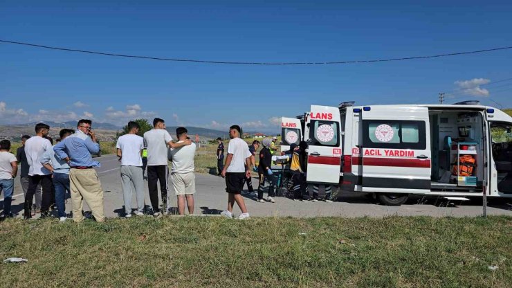 Samsun’da motosikletler çarpıştı: 3 yaralı