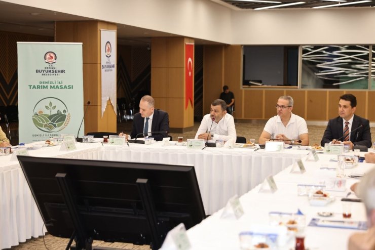 Denizli tarımında "Ortak Akıl" dönemi başladı