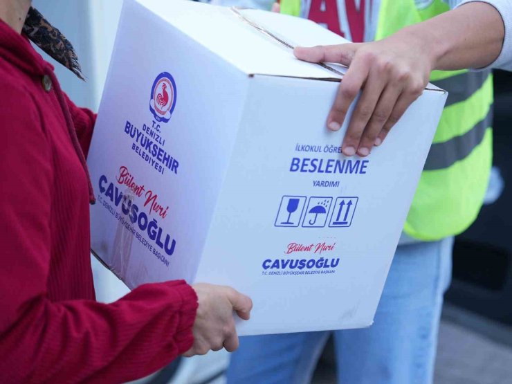 Denizli Büyükşehir’in beslenme desteğine 5. sınıflar da dahil edildi