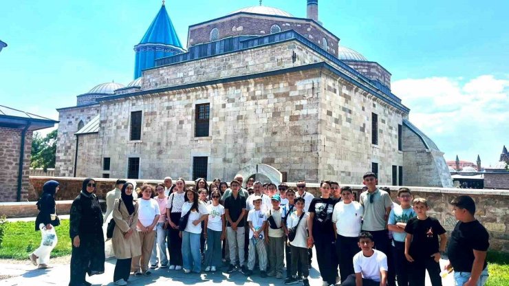 Hisarcık’ta Yaz Kur’an Kursu öğrencileri Konya’yı gezdi