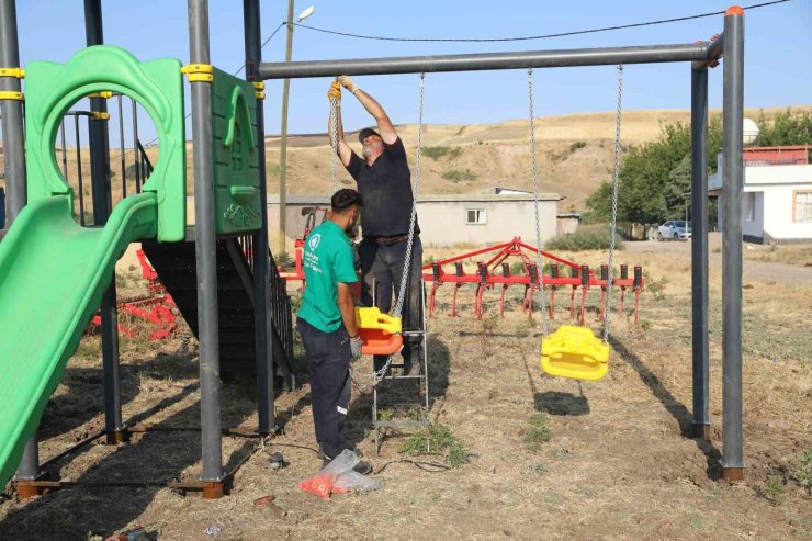 Kırsal mahallelere çocuk oyun grupları kuruluyor