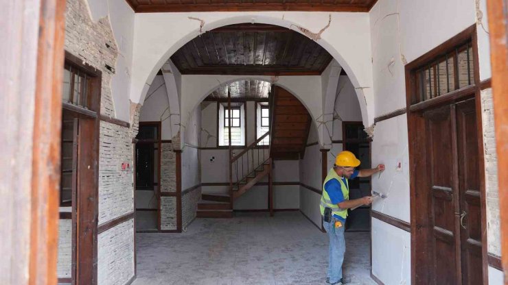 Tarihi Kocabaş Konağı restore ediliyor