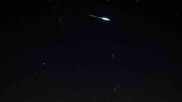 Kırıkkale’de Perseid meteor yağmuru görüntülendi