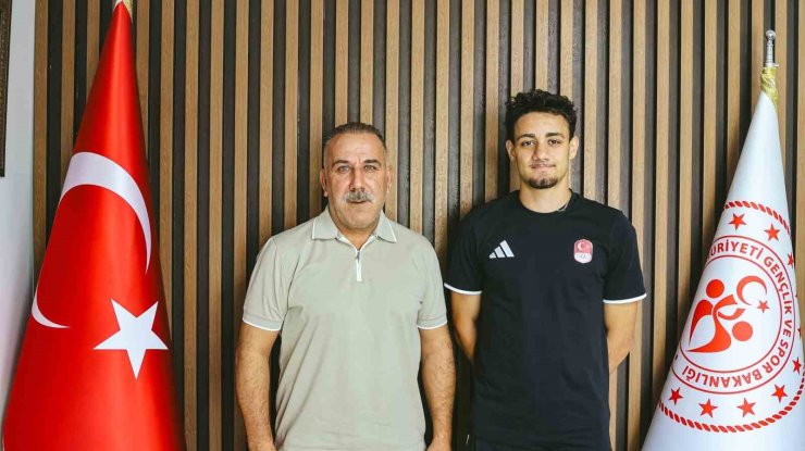 Aydın Gençlik ve Spor İl Müdürü Yığmatepe, dünya 7’ncisi milli sporcuyu ağırladı