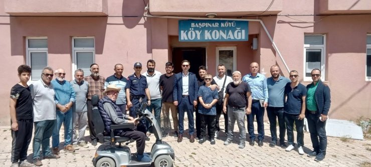 Aydıntepe Kaymakamı Yıldırım köy ziyaretlerini sürdürdü