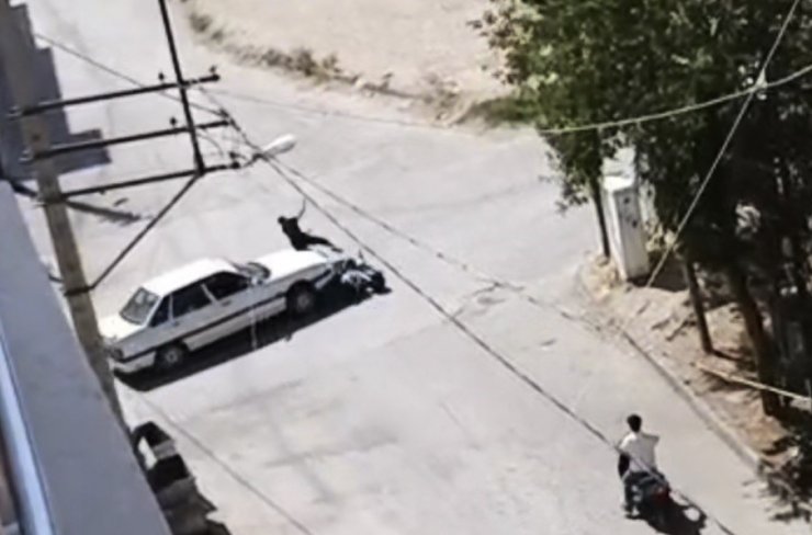 Çorum’da otomobil ile motosiklet çarpıştı: 1 yaralı