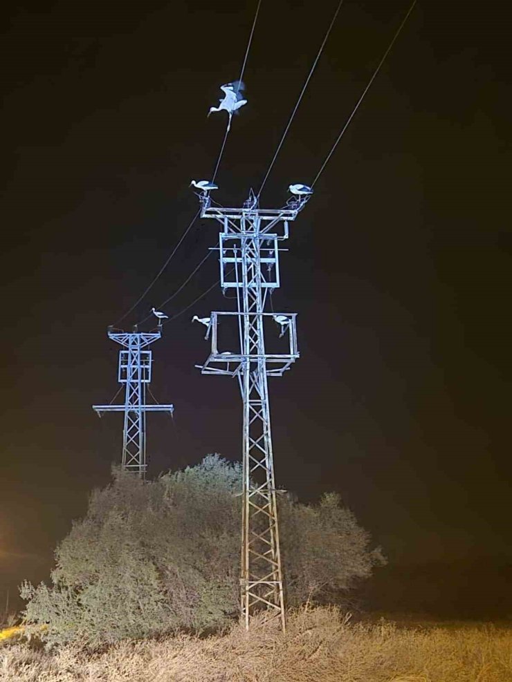Dönüş yolundaki leyler bazı bölgeleri elektriksiz bıraktı