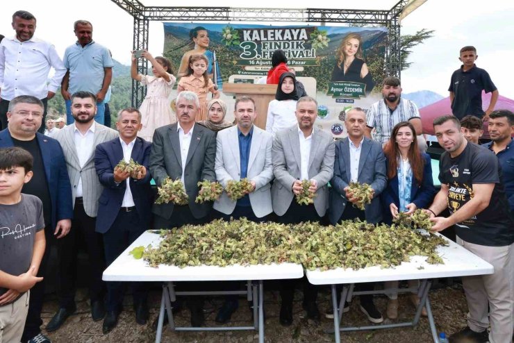 Kahramanmaraş’ın Karadeniz’i Kalekaya’da Fındık Festivali