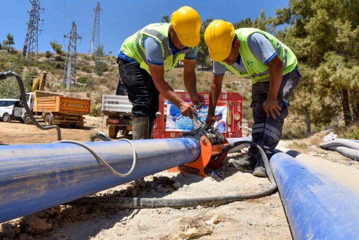 Mersin’de yıllardır kullanılmayan içme suyu deposu yeniden hizmete alındı