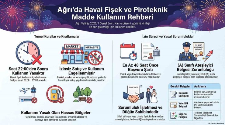 Ağrı Valiliği’nden düğün ve kutlamalara sıkı denetim