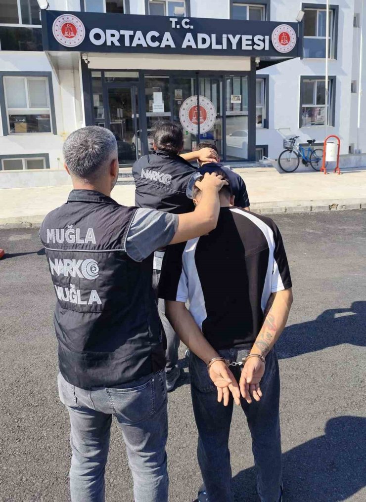 Dalaman’a otobüsle uyuşturucu getiren şüpheli tutuklandı