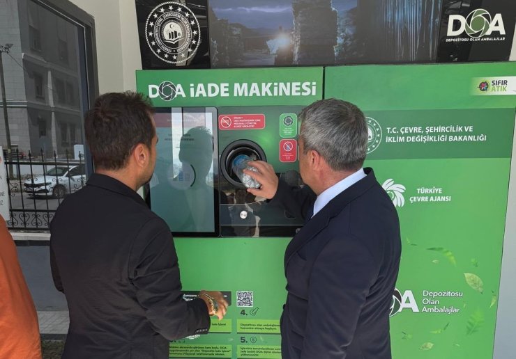 Samsun’da DOA sistemiyle 2 milyondan fazla ambalaj geri dönüşüme kazandırıldı